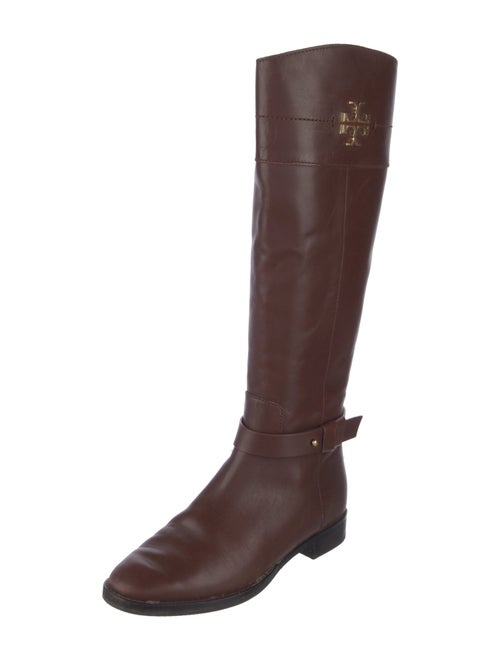 Tory Burch Leather Riding Boots