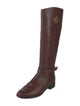Tory Burch Leather Riding Boots