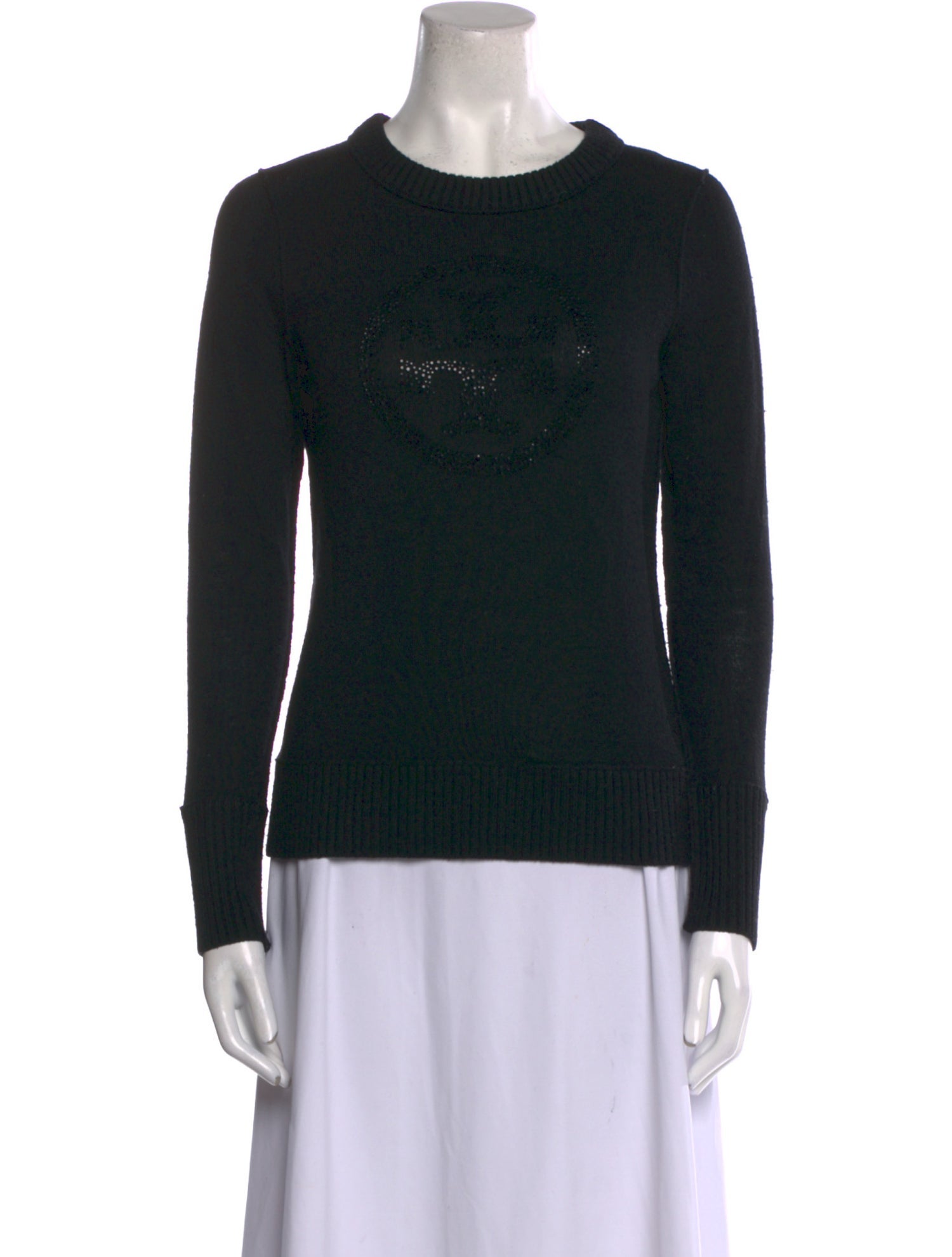 Tory Burch Wool Crew Neck Sweater