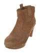 Tory Burch Suede Studded Accents Boots