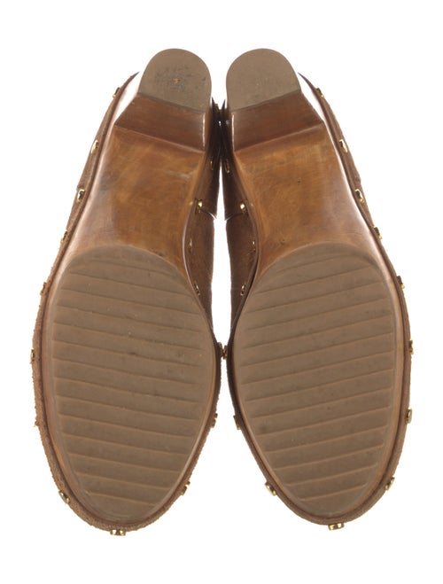 Tory Burch Suede Studded Accents Boots