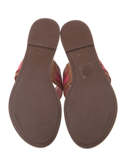 Tory Burch Leather Slides