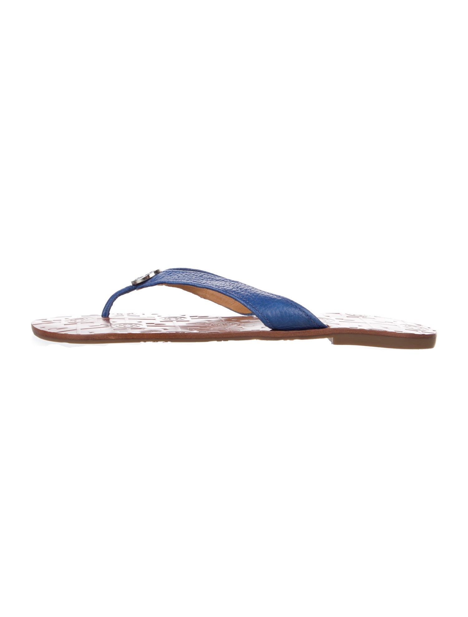 Tory Burch Leather Flip Flops