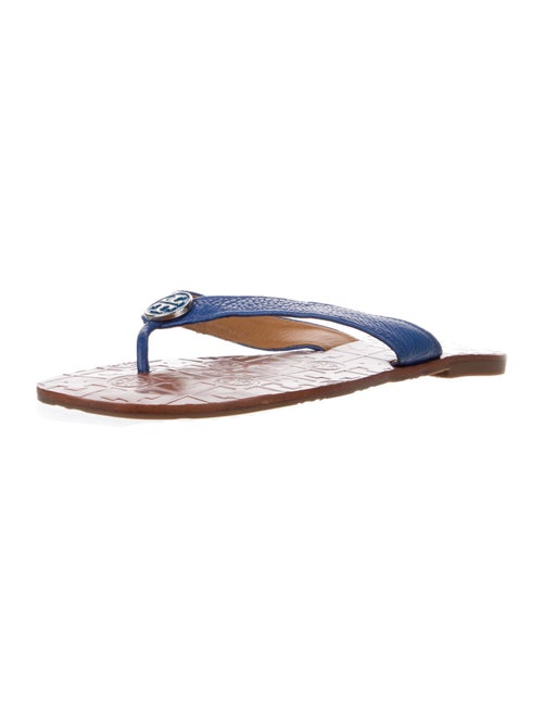 Tory Burch Leather Flip Flops