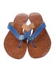 Tory Burch Leather Flip Flops