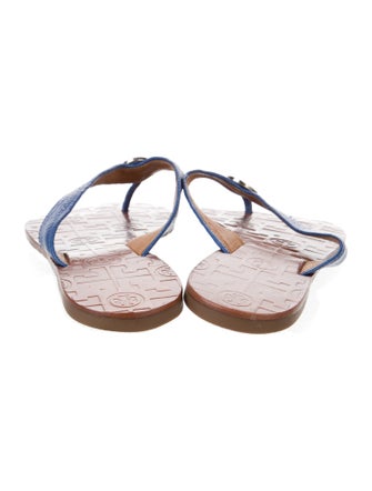 Tory Burch Leather Flip Flops