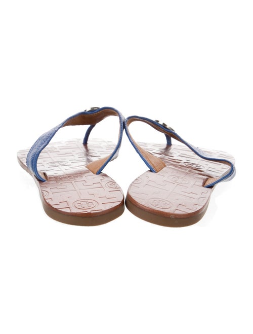 Tory Burch Leather Flip Flops