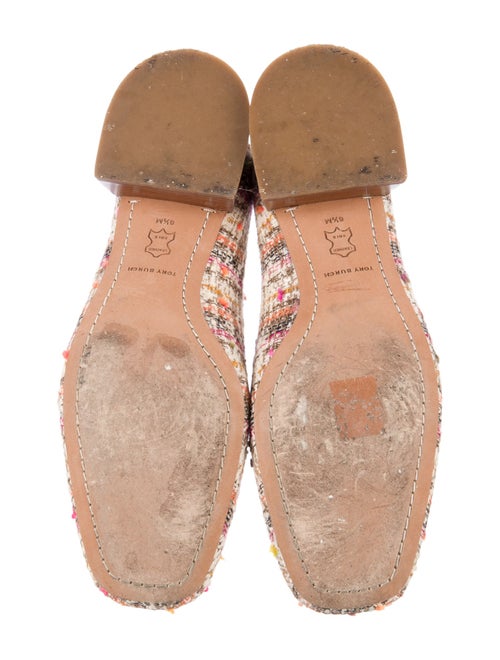 Tory Burch Tweed Pattern Ballet Flats