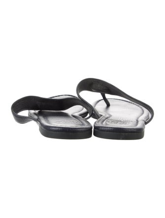 Tory Burch Leather Slides