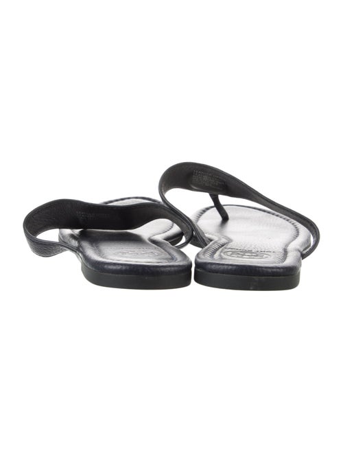Tory Burch Leather Slides