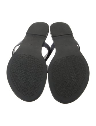 Tory Burch Leather Slides