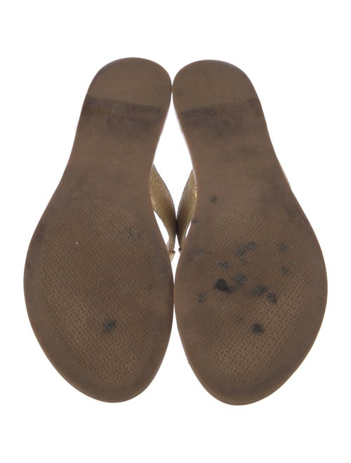 Tory Burch Leather Slides