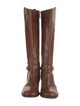 Tory Burch Leather Riding Boots