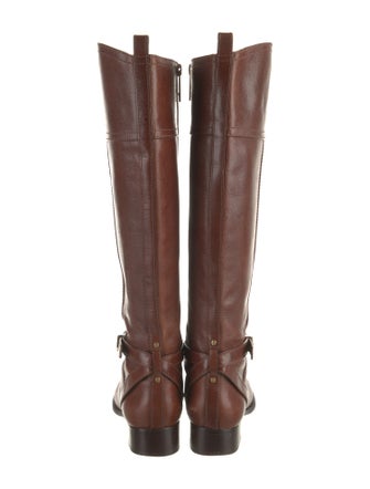 Tory Burch Leather Riding Boots