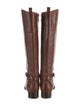 Tory Burch Leather Riding Boots