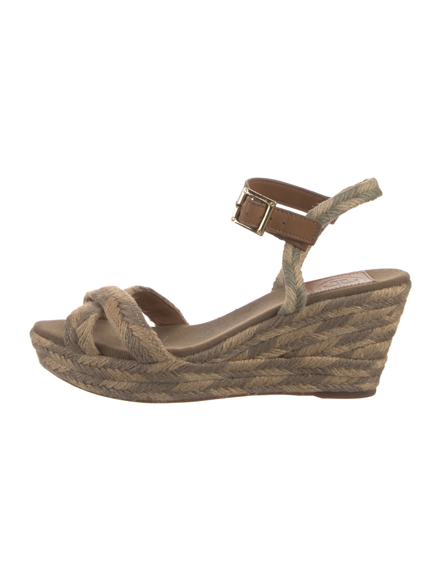 Tory Burch Jute Patterned Espadrilles