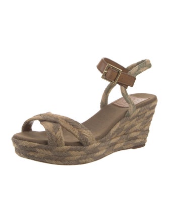 Tory Burch Jute Patterned Espadrilles