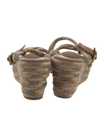 Tory Burch Jute Patterned Espadrilles