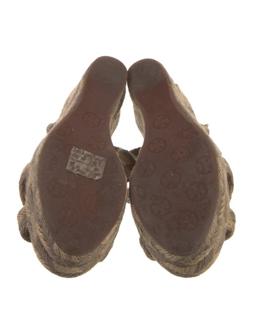 Tory Burch Jute Patterned Espadrilles
