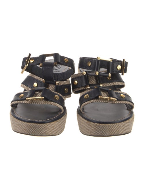 Tory Burch Leather Slingback Sandals