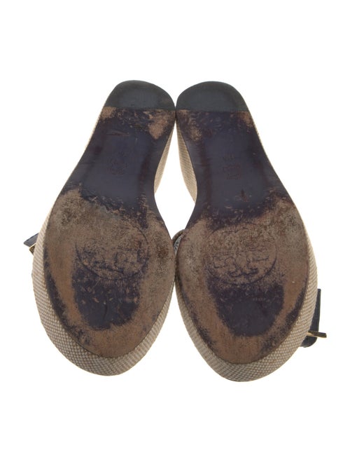 Tory Burch Leather Slingback Sandals