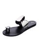 Tory Burch Patos Leather Slides