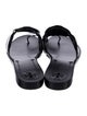 Tory Burch Patos Leather Slides