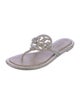 Tory Burch Crystal Crystal Embellishments Slides