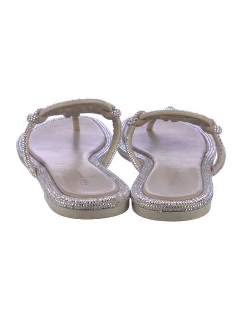 Tory Burch Crystal Crystal Embellishments Slides