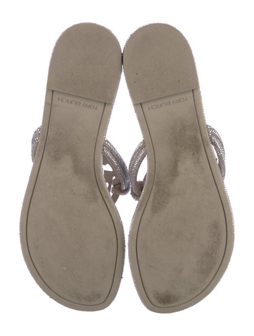 Tory Burch Crystal Crystal Embellishments Slides