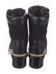 Tory Burch Suede Combat Boots