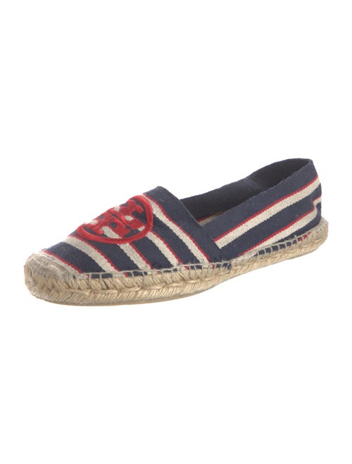 Tory Burch Canvas Striped Espadrilles