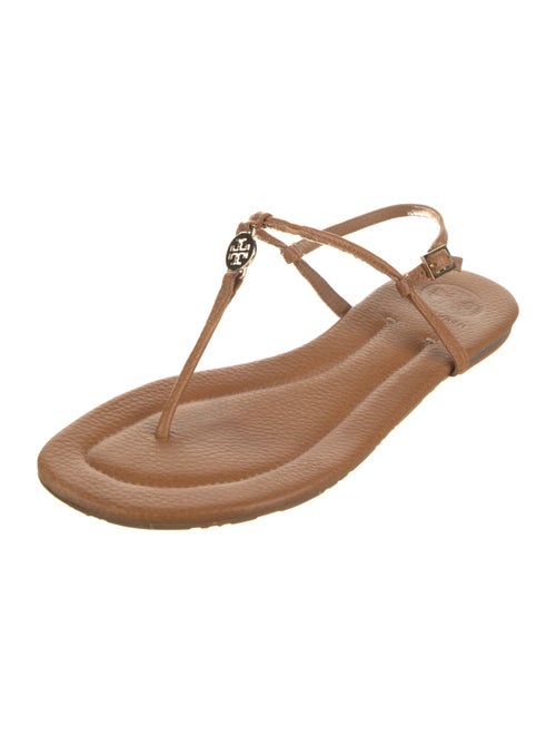 Tory Burch Leather T-Strap Sandals
