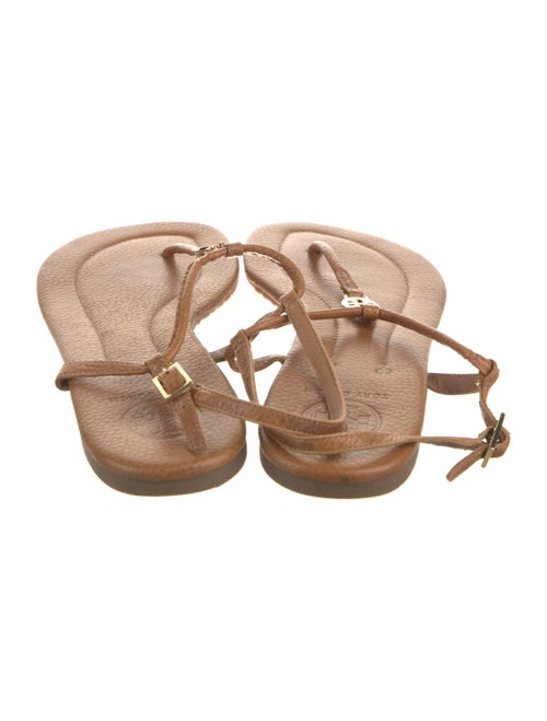 Tory Burch Leather T-Strap Sandals