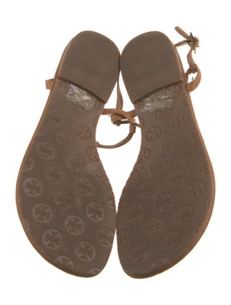 Tory Burch Leather T-Strap Sandals