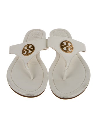 Tory Burch Leather Slides