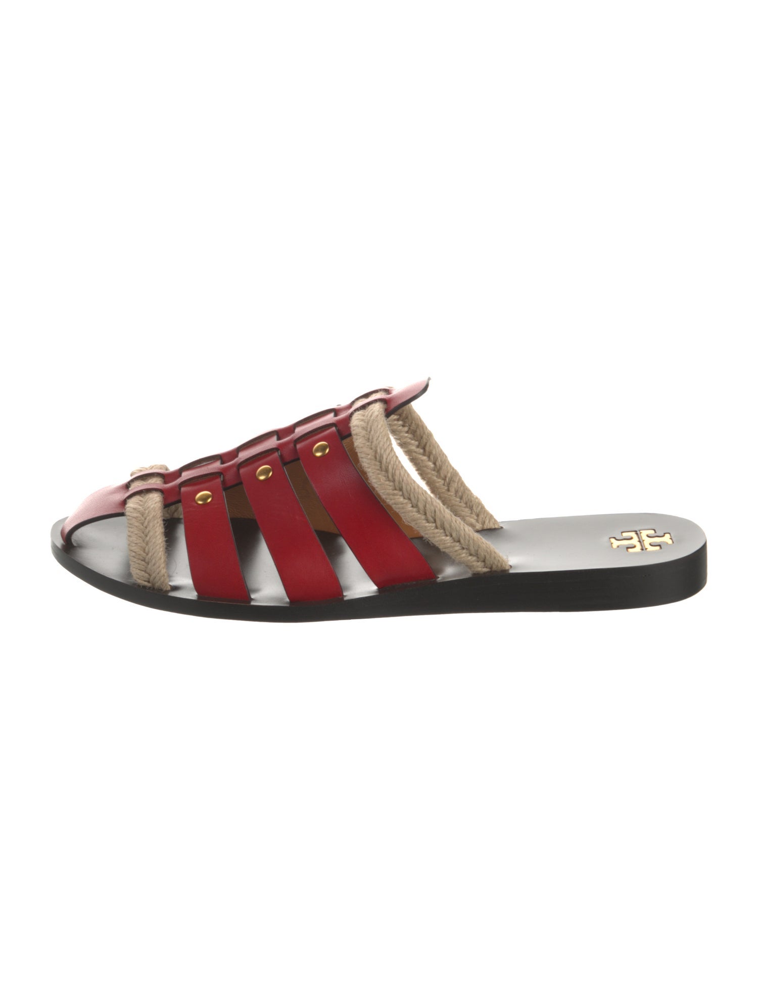 Tory Burch Leather Slides