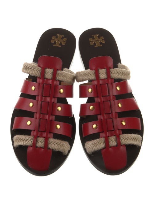 Tory Burch Leather Slides