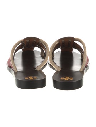 Tory Burch Leather Slides