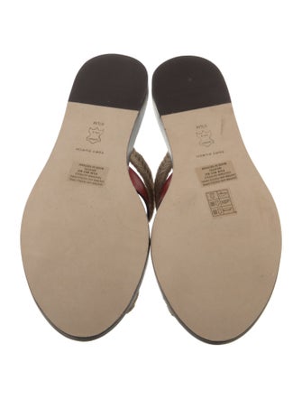 Tory Burch Leather Slides