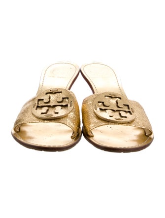 Tory Burch Leather Slides