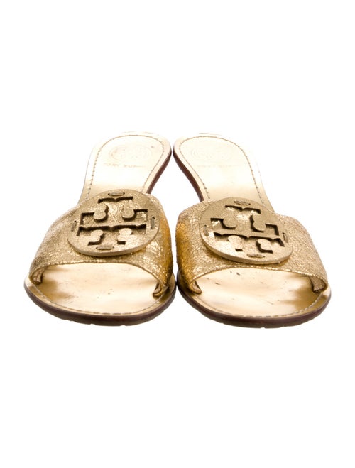 Tory Burch Leather Slides