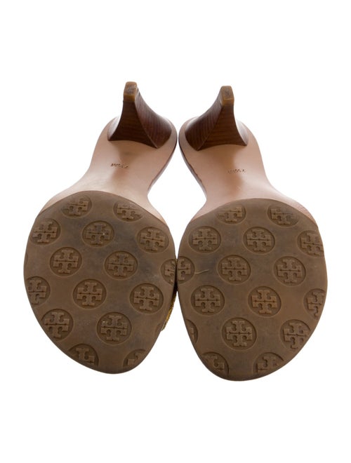 Tory Burch Leather Slides