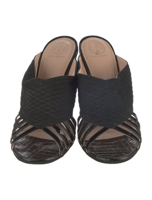 Tory Burch Suede Slides