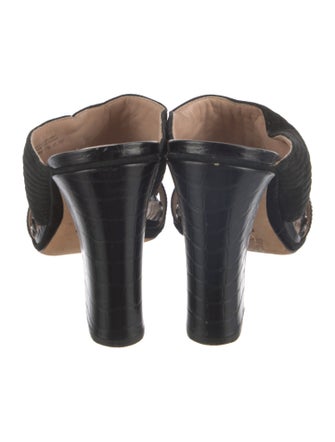 Tory Burch Suede Slides