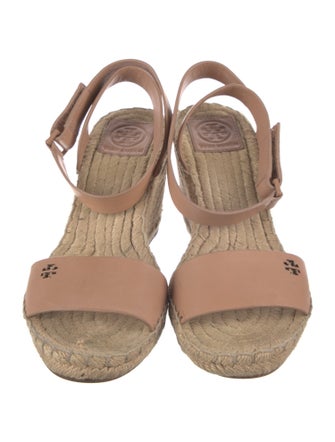 Tory Burch Leather Espadrilles