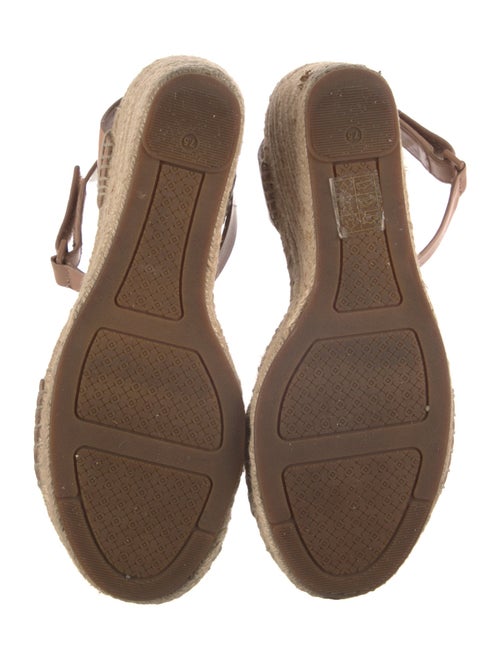 Tory Burch Leather Espadrilles