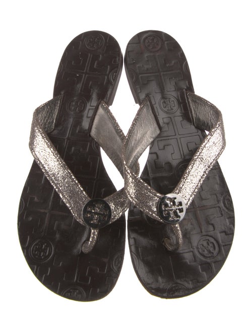 Tory Burch Leather Slides