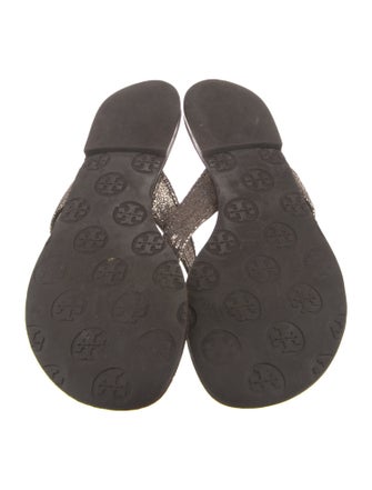 Tory Burch Leather Slides