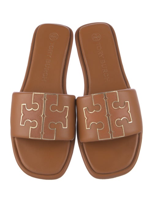 Tory Burch Leather Slides